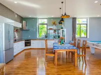 깔끔하고 스타일리쉬 한 넓은 풀빌라